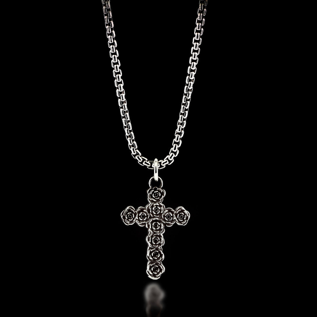 Amazon.com: FANCIME Valentines Day Gifts Cross Necklace For Women 925 Solid  Sterling Silver Cubic Zirconia Flower Budded Cross Princess Pendant For  Women Girls, 18
